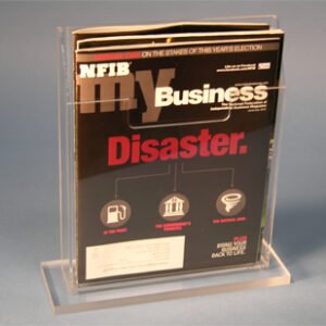 Brochure Holder with Base 6x9