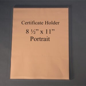Certificate Holder Wall Mount Flush Mount 11x14
